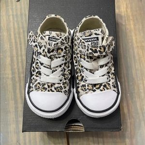 Cheetah print converse